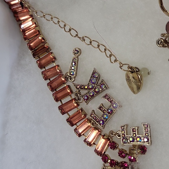 Betsey Johnson EEK! Spider Necklace And Earrings - Picture 4 of 7